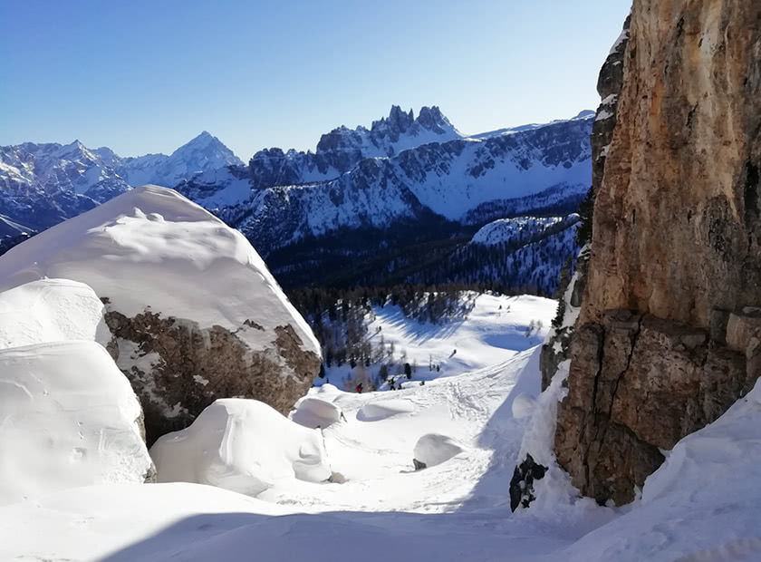 Cinque Torri Sci Alpinismo