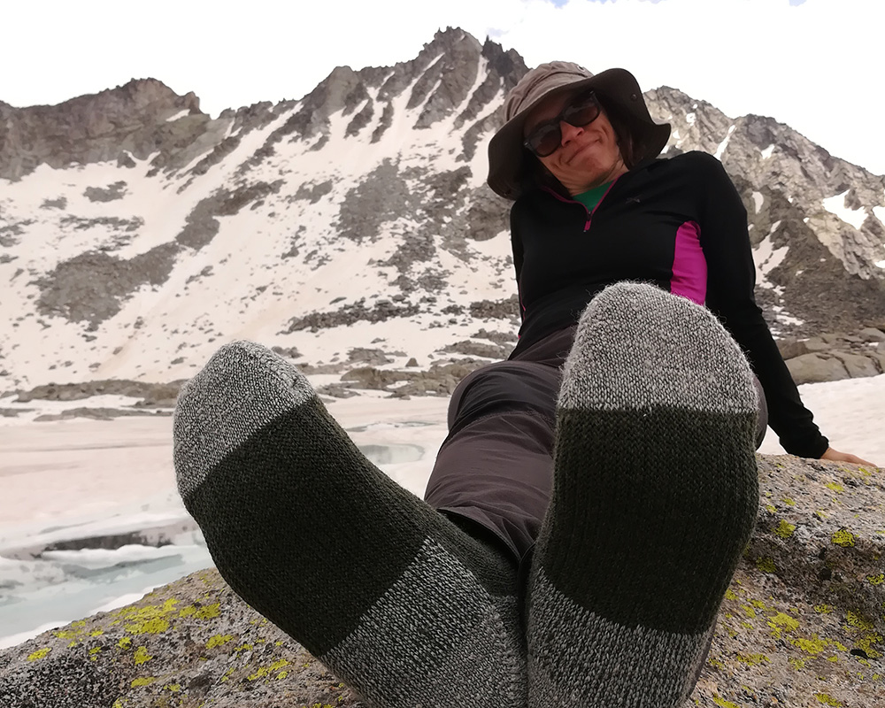 Very warm merino socks